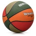 Piłka koszykowa Meteor What's up 7 zielony/pomarańczowy