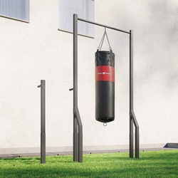 Drążek do podciągania zewnętrzny z uchwytem na worek i krótkimi poręczami do dipów MO-Z3 - Marbo Sport