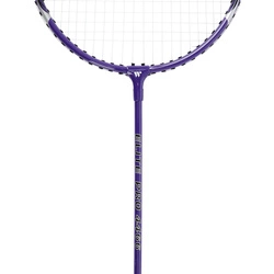 Zestaw do badmintona Alumtec 4466 fioletowy 2 szt + lotki 3 szt+siatka+linie WISH