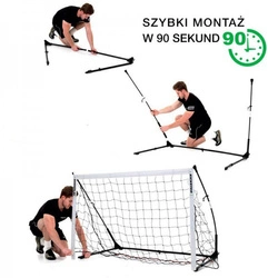 BRAMKA piłkarska QUICKPLAY KICKSTER ELITE ŻAK 300x155 CM