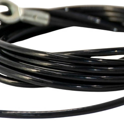 LINKA STALOWA DO ATLASU 192CM OCZKO OCZKO STALOWE ODBOJNIK GUMOWY