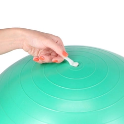 YB01N 75CM AZURE PIŁKA GIMNASTYCZNA HMS