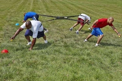 Gra integracyjna Przeciąganie Liny poczwórne