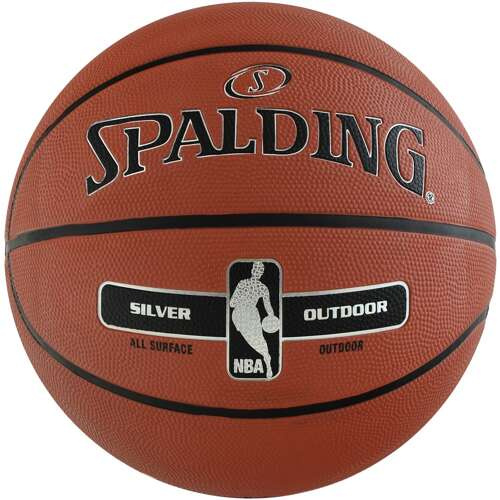 Dla Młodzieżowego Klubu Sportowego Kupiono 18 Piłek Do Koszykówki Piłka do koszykówki Spalding Silver Outdoor NBA | sklep SK-Sport. pl